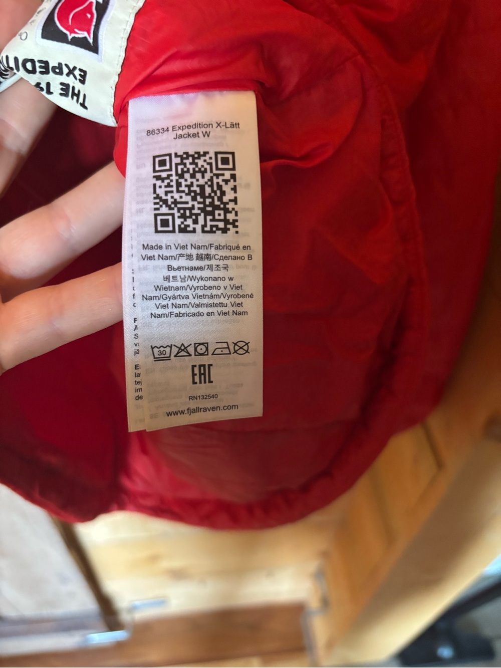 FJALLRAVEN EXPEDITION X-LÄTT JACKET W - Picture 5 of 5